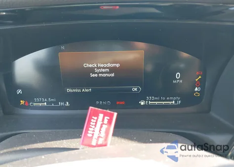 2023 Lincoln Aviator Black Label z USA, uszkodzony, nr VIN 5LM5J9XC2PGL12872